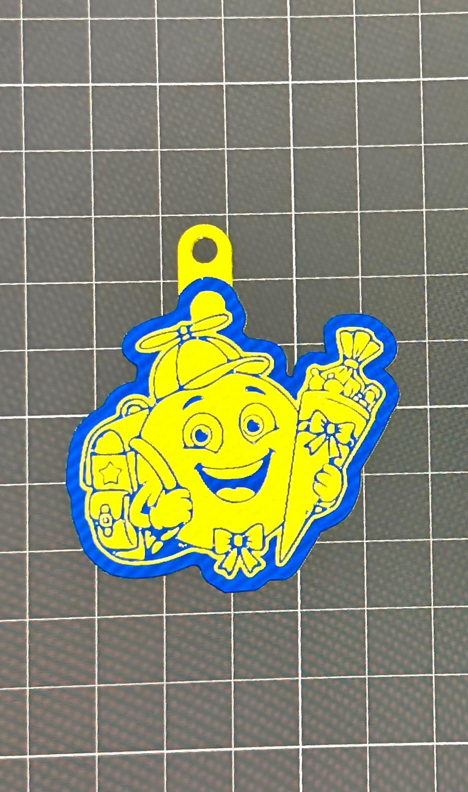 NFC Anhänger Schulanfang Glücksbringer Schulkind | Notfallkontakt Anhänger Schulranzen personalisiert | Einschulung Geschenk Junge Mädchen